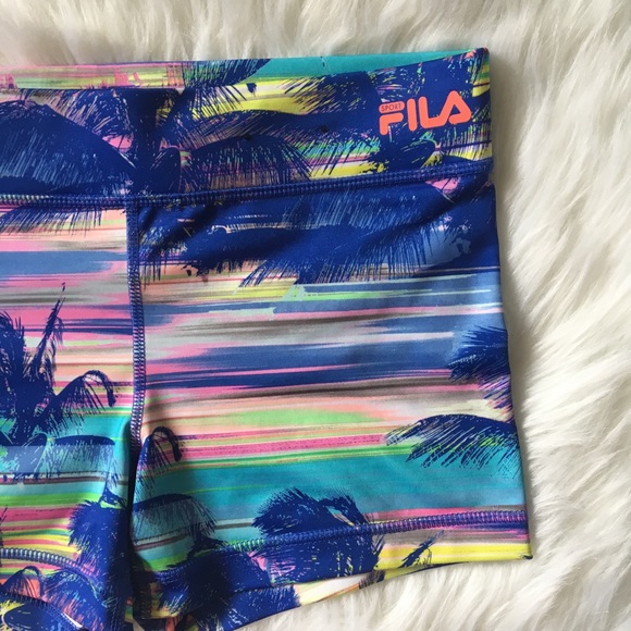 Fila Multicolor Women's Shorts - Picture 3 of 5